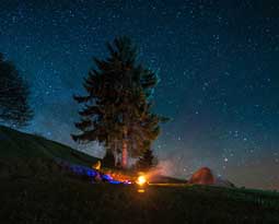Camping under the Stars Image