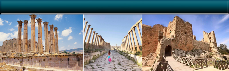 Amman – Jerash with a local guide – Ajloun – Amman